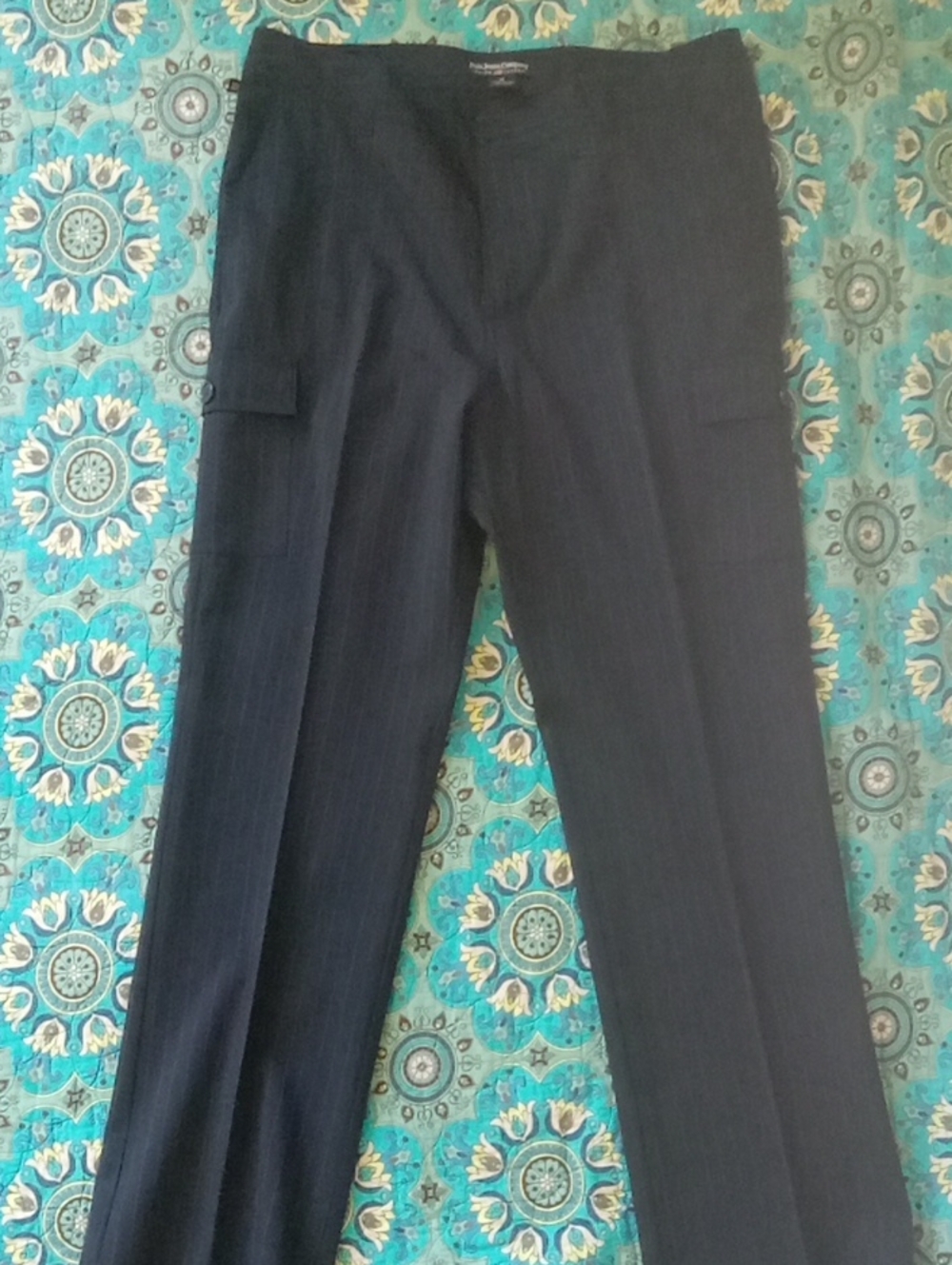Women's Polo co pinstripe pants